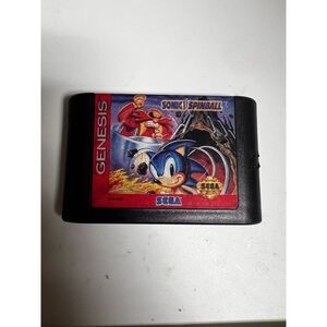 Video Game Sonic the Hedgehog Spinball Sega‎ Genesis Cartridge Only BPZ-A